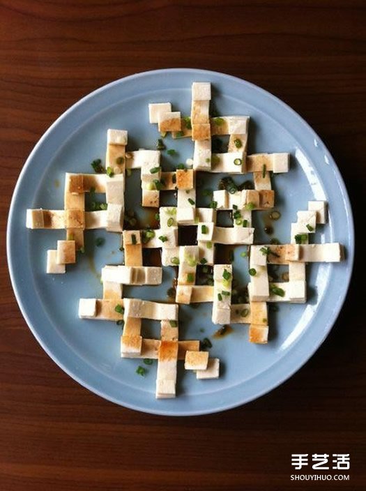 神之“豆腐渣工程” 趣味十足的豆腐擺盤DIY -  itrip.net.cn