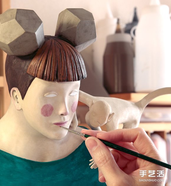 以精致粘土工藝品塑造出現(xiàn)實和奇幻的異空間 -  itrip.net.cn