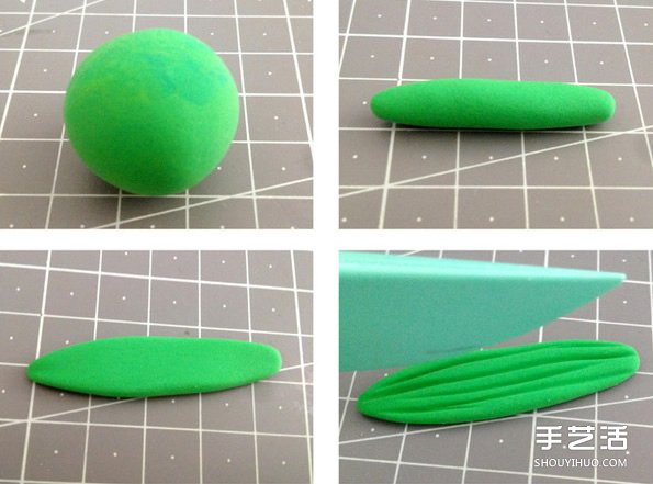 超輕粘土粽子的做法 手工制作超輕粘土粽子 -  itrip.net.cn