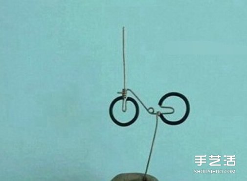 銅絲自行車的做法教程 銅絲手工制作自行車 -  itrip.net.cn
