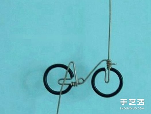 銅絲自行車的做法教程 銅絲手工制作自行車 -  itrip.net.cn