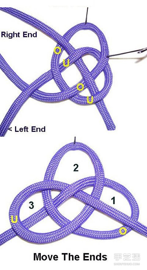 驅(qū)魔護(hù)身繩結(jié)：云結(jié)和所羅門印結(jié)的編法圖解 -  itrip.net.cn