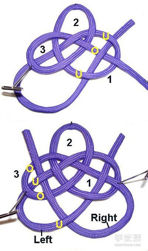 驅(qū)魔護(hù)身繩結(jié)：云結(jié)和所羅門印結(jié)的編法圖解 -  itrip.net.cn