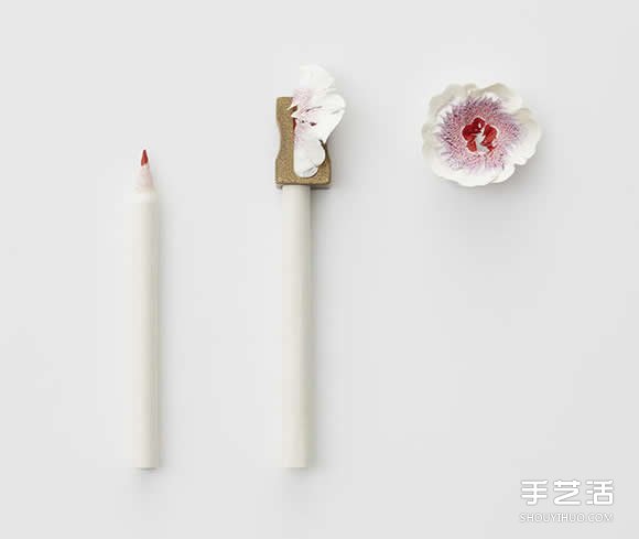 用削鉛筆器DIY出一朵朵永生的美麗紙花朵 -  itrip.net.cn