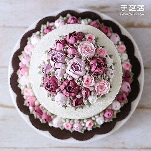 超美裱花蛋糕圖片 裱花也能玩得這么出神入化 -  itrip.net.cn