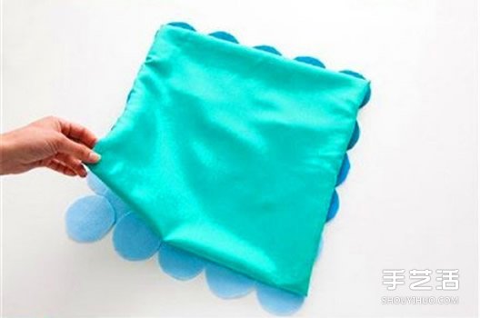 自制漸變色拼布抱枕 個性家居布藝抱枕DIY制作 -  itrip.net.cn