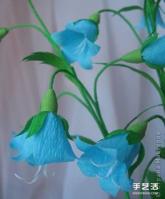 皺紋紙花的折法圖解 如何用皺紋紙做花的步驟 -  itrip.net.cn