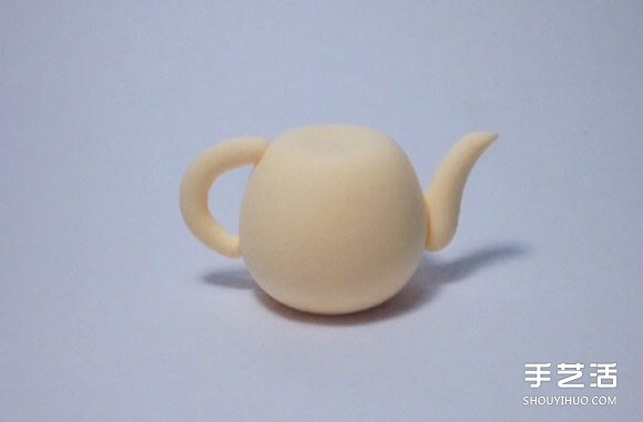 超輕粘土制作水壺花瓶插玫瑰花裝飾擺件 -  itrip.net.cn