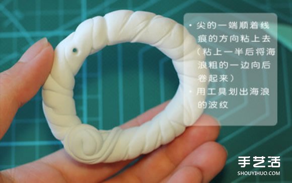 海洋風(fēng)軟陶裝飾掛件制作 粘土掛件裝飾DIY步驟 -  itrip.net.cn