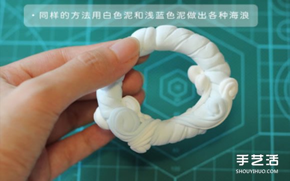 海洋風(fēng)軟陶裝飾掛件制作 粘土掛件裝飾DIY步驟 -  itrip.net.cn