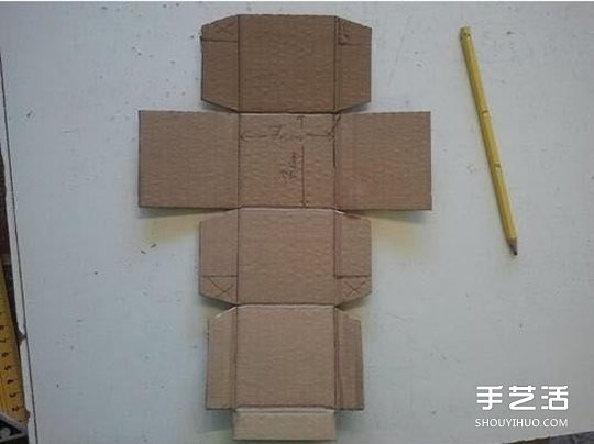 硬紙板手工制作兒童存錢罐的方法步驟圖解 -  itrip.net.cn