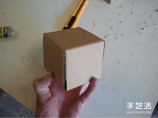 硬紙板手工制作兒童存錢罐的方法步驟圖解 -  itrip.net.cn