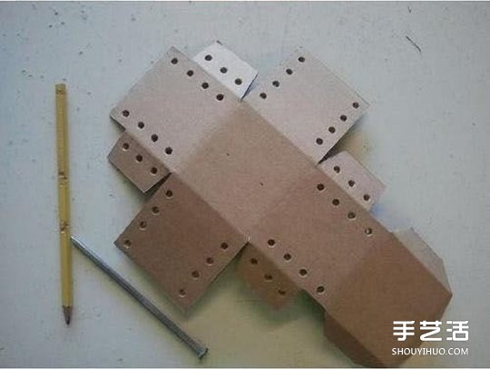硬紙板手工制作兒童存錢罐的方法步驟圖解 -  itrip.net.cn