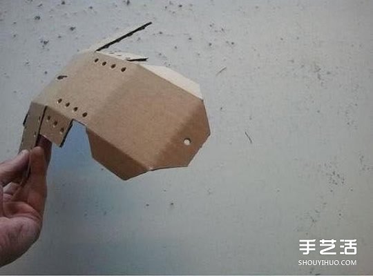硬紙板手工制作兒童存錢罐的方法步驟圖解 -  itrip.net.cn