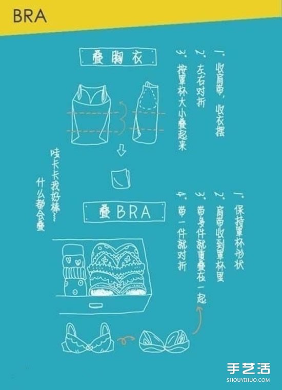 實(shí)用疊衣服技巧圖解 疊衣服的方法步驟圖 -  itrip.net.cn