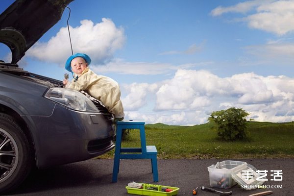 充滿創(chuàng)意的寶寶攝影照片 奇思妙想趣味無(wú)限 -  itrip.net.cn