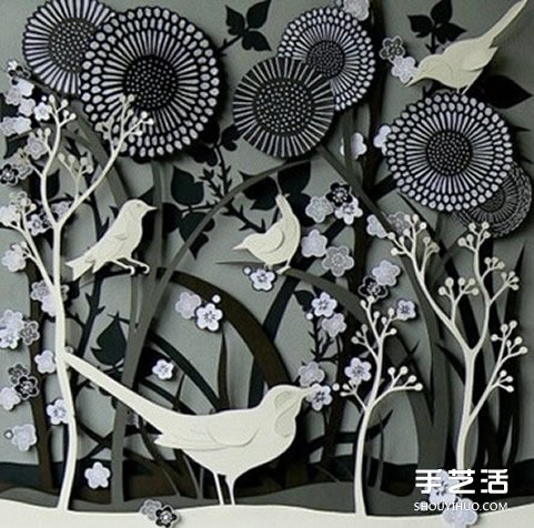繁復(fù)的紙雕藝術(shù)作品新手 精美的紙雕作品圖片 -  itrip.net.cn