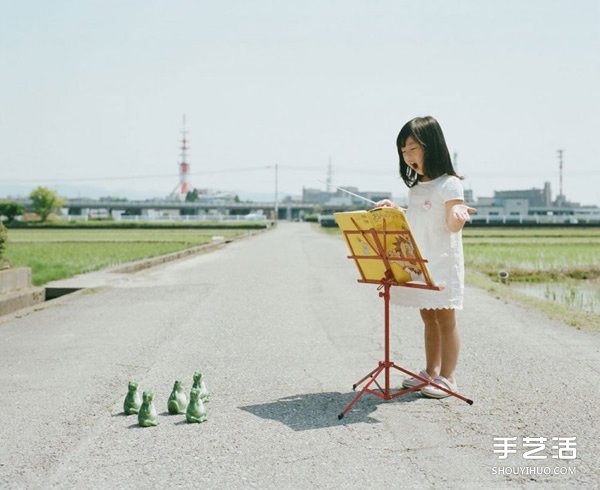 可愛小女孩攝影擺拍 簡單創(chuàng)意讓照片充滿趣味 -  itrip.net.cn