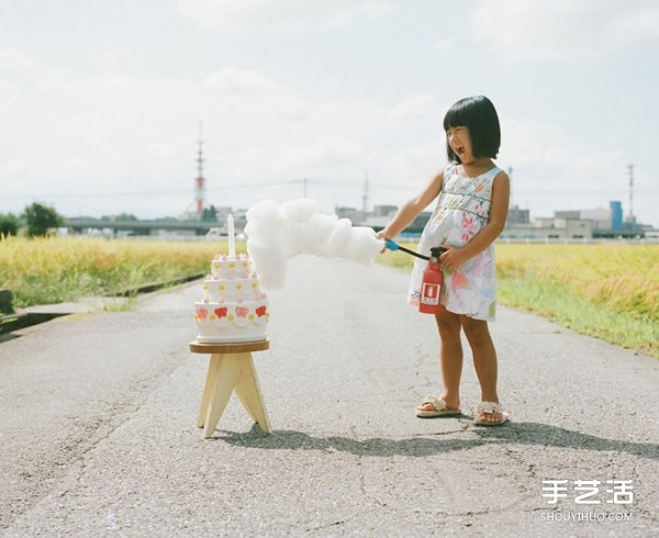 可愛小女孩攝影擺拍 簡單創(chuàng)意讓照片充滿趣味 -  itrip.net.cn