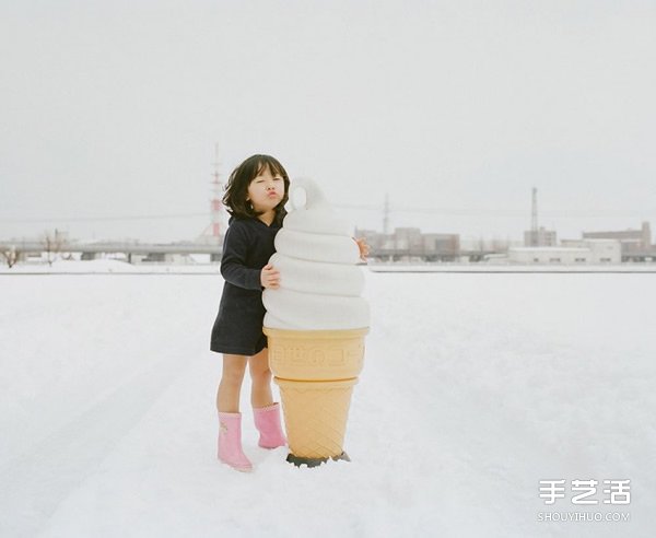 可愛小女孩攝影擺拍 簡單創(chuàng)意讓照片充滿趣味 -  itrip.net.cn