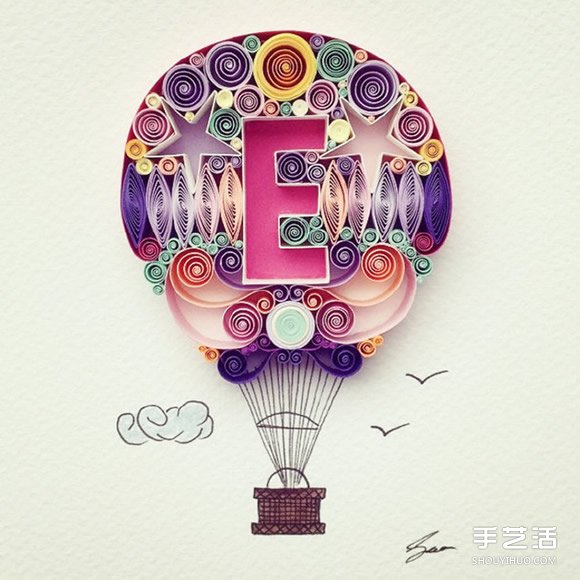 美呆了的衍紙工藝品圖片 奇妙的衍紙藝術(shù) -  itrip.net.cn