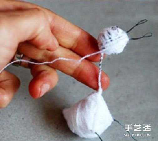 兒童白鷺玩偶手工制作 只需要準備毛線和鐵絲 -  itrip.net.cn
