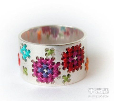 手工繞線金屬戒指圖片 仿佛是刺繡上去一樣！ -  itrip.net.cn