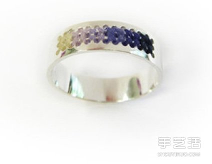 手工繞線金屬戒指圖片 仿佛是刺繡上去一樣！ -  itrip.net.cn