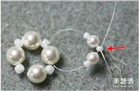 新娘串珠珍珠手鏈DIY 新娘珍珠手鏈制作圖解 -  itrip.net.cn