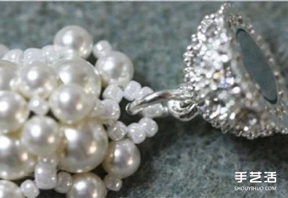 新娘串珠珍珠手鏈DIY 新娘珍珠手鏈制作圖解 -  itrip.net.cn
