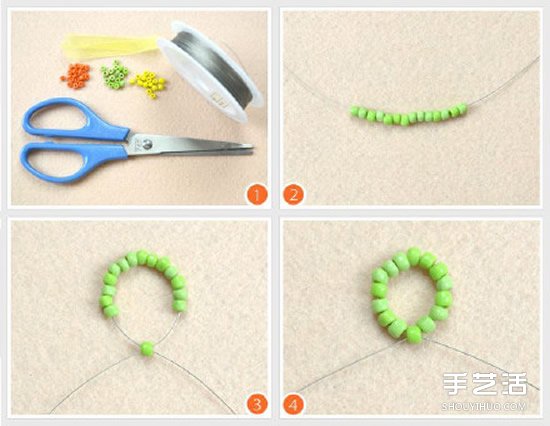 金秋主題串珠手鐲DIY 象征秋天的串珠手鐲制作 -  itrip.net.cn