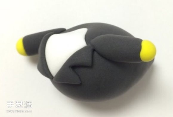 超輕粘土小黃雞DIY圖解 紳士小黃雞粘土制作 -  itrip.net.cn