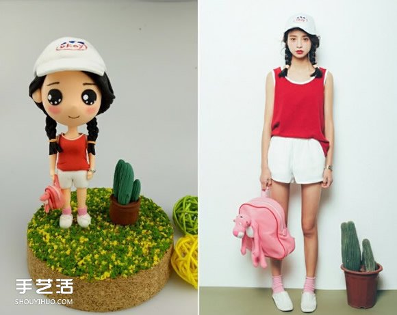 真人軟陶人偶作品圖片 模仿真人軟陶手工作品 -  itrip.net.cn