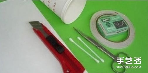 一次性紙杯做藤椅的方法 紙杯椅子的做法圖解 -  itrip.net.cn