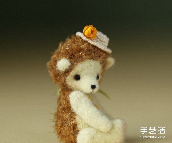 超袖珍羊毛氈小動(dòng)物作品 讓你忍不住想抱它 -  itrip.net.cn
