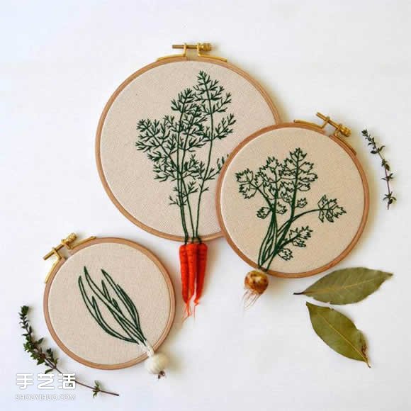 精美刺繡作品：巧手讓針線活跳出刺繡圈架 -  itrip.net.cn