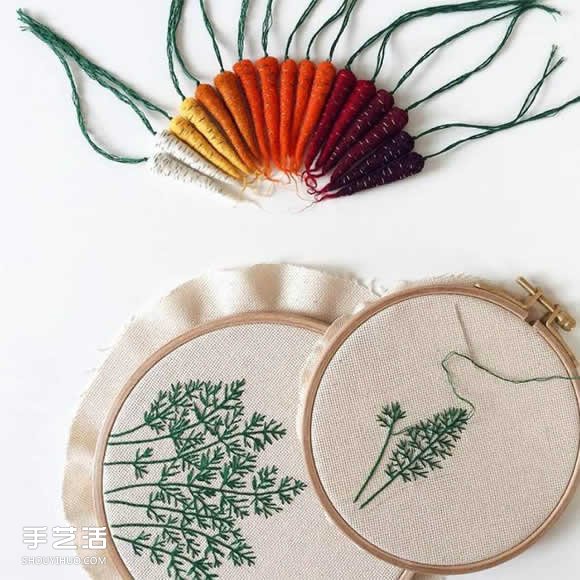 精美刺繡作品：巧手讓針線活跳出刺繡圈架 -  itrip.net.cn