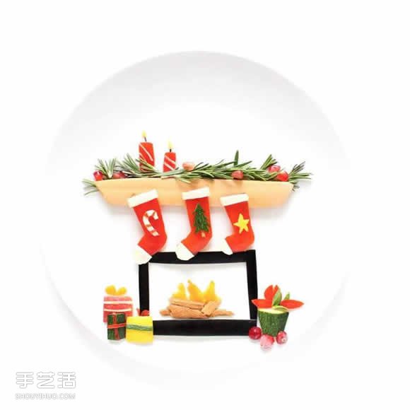 盤子上的藝術(shù) 利用蔬果廚余創(chuàng)作的烹飪畫布 -  itrip.net.cn