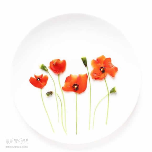 盤子上的藝術(shù) 利用蔬果廚余創(chuàng)作的烹飪畫布 -  itrip.net.cn