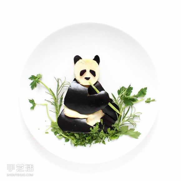 盤子上的藝術(shù) 利用蔬果廚余創(chuàng)作的烹飪畫布 -  itrip.net.cn