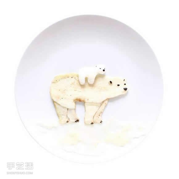 盤子上的藝術(shù) 利用蔬果廚余創(chuàng)作的烹飪畫布 -  itrip.net.cn