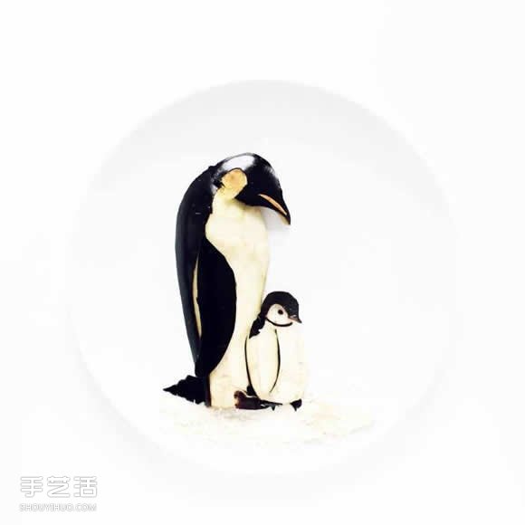 盤子上的藝術(shù) 利用蔬果廚余創(chuàng)作的烹飪畫布 -  itrip.net.cn
