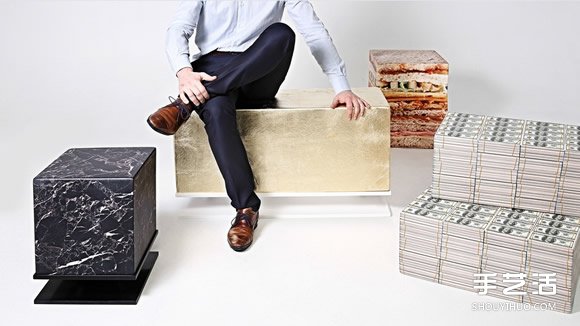 趣味泡棉椅設(shè)計(jì) 能將喜歡的圖樣印制在上面 -  itrip.net.cn