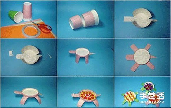 一次性紙杯手工制作小動物圖片 好多種哦！ -  itrip.net.cn