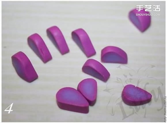軟陶花戒指制作教程 手工軟陶花朵飾品DIY圖解 -  itrip.net.cn