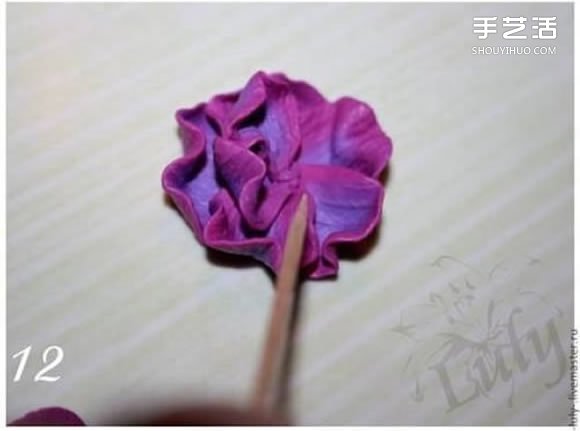軟陶花戒指制作教程 手工軟陶花朵飾品DIY圖解 -  itrip.net.cn