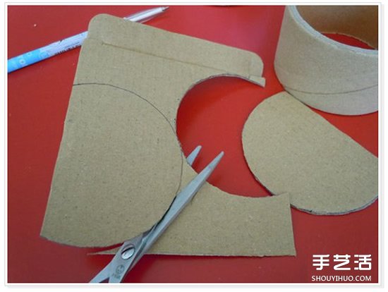 大號透明膠卷紙筒廢物利用 DIY制作西瓜收納盒 -  itrip.net.cn