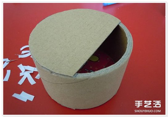 大號透明膠卷紙筒廢物利用 DIY制作西瓜收納盒 -  itrip.net.cn