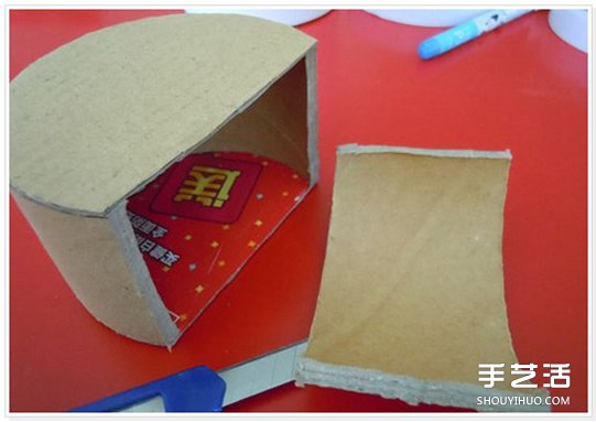 大號透明膠卷紙筒廢物利用 DIY制作西瓜收納盒 -  itrip.net.cn