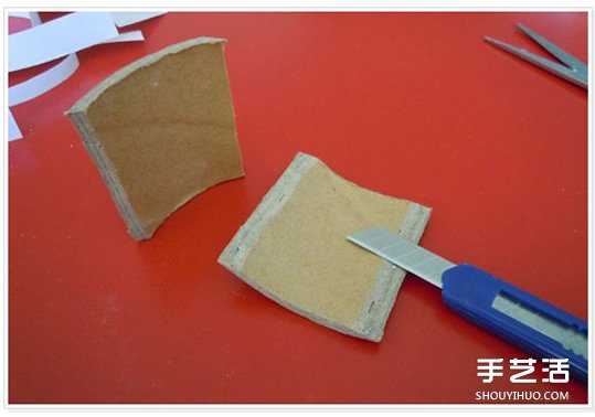 大號透明膠卷紙筒廢物利用 DIY制作西瓜收納盒 -  itrip.net.cn